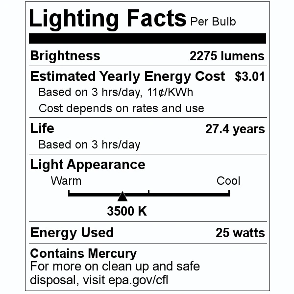 Keystone Fluorescent Light Bulb (00634) 5 Keystone Fluorescent Light Bulb (00634) - Image 3