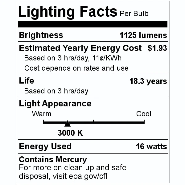 Sylvania Fluorescent Light Bulb (21834) 5 Sylvania Fluorescent Light Bulb (21834) - Image 3